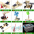 steam科学实验玩具套装小学生科技小制作儿童创意手工diy自制科技 科技小制作材料8件套/送电池