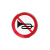 月桐（yuetong）道路安全标识牌交通标志牌-禁止鸣喇叭 YT-JTB2  圆形φ400mm 