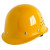 啸傲国标工地安全帽透气男建筑施工加厚玻璃钢领导工人头盔 圆顶玻W 蓝色
