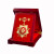 懂微 定制 荣誉表彰勋章徽章周年纪念章 三折木盒搭配奖牌 单拍10个起