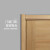 柯丰 木门  定制烤漆木门复合现代简约门烤漆原木皮款 DBR-XMZ-1070