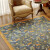 斯坦梅兹毛绒客厅地毯轻奢防滑卧室房间毯家用高级感美式沙发茶几毯子 美式碎花A 定制（需改价）