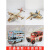 木头歼20航模飞机模型拼装工积木质3d立体拼图儿童木制玩具 黑色 哈雷摩托(激光版)