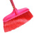 安达通 扫把扫地扫帚清洁工具 木柄塑料扫把 冰丝软毛细丝