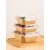 正方形打包盒外卖快餐打包盒一次性饭盒加厚带盖环保便当沙拉餐盒 650ml八角盒 50套