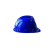 免费印字 安全帽工地国标加厚透气施工建筑工程领导监理劳保头盔男定制LOGO V型款 02蓝