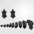 幻鲨（HUANSHA）（SWG-4带支架-配9付模具）弯管机手动折弯机钢管折弯器工具剪板