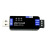 工业级USB转CAN配接器分析仪转换器透传模块FD接口卡模 黑色 USB转CAN焊120R电阻
