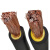 凤达 电线电缆 YH10平方铜芯国标橡套绝缘焊把线 电焊机线缆铜芯橡套绝缘焊把线 黑色 1米（10米起售）