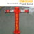 宽选工品 消防栓 室外消火栓 地上栓 消防器材 SS100/65-1.6三铜高1.05