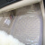 山头林村适用于 环保PVC汽车用塑料脚垫 小车轿车5座通用防水透明脚垫 塑 白色透明 中华H230 H320 H330 v5V3H530