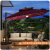 莱仕达户外遮阳伞庭院花园太阳能伞室外阳台罗马伞LS22# 2.5米酒红-带灯