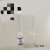透明棕色玻璃安瓿瓶曲颈易折安培瓶玻璃针剂瓶保藏菌种微生物 3mL透明白环外径13.2