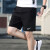 耐克（NIKE）男士T恤短裤 2024时尚潮流运动两件套跑步篮球训练健身夏季套装 大标/黑色短袖+短裤 M