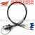 J599光纤连接器J599A8光纤航空插头单模多模J599A6 YMF ODC GYM J599A8/20KC04N