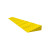 斜坡垫过门槛上坡垫扫地机器人爬坡垫家庭用塑料电动车室内台阶垫 黄色 尺寸：100*8*5cm
