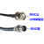 BNC公对母射频线50-5无线话筒连接线BNC-JK信号线Q9连接线50欧姆 0.2米