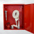 消防箱消火栓箱消防栓门箱消防器材灭火柜铝合金门框水带卷盘整套 灰色空箱 800_650_240