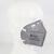 求同 2097V带呼吸阀KN95活性炭口罩 防工业粉尘雾霾PM2.5防异味耳戴式独立包装25只/盒