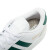 阿迪达斯 （adidas）官网男鞋 春夏季新款透气轻便帆布鞋低帮户外运动学生休闲鞋板鞋 绿色三条纹-皮质 40