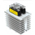 单相40A固态继电器SAP4040D直流控制交流220V固态继电器 SAP4040D+CH60散热器
