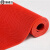 捷诺立（JNL)PVC防滑垫防水防油厨房洗手间塑料垫游泳池商场厕所走廊过道地垫红色特厚1.2米宽1米长5.5mm厚 27971