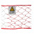 赫思迪格 JG-1392 护栏网 电力施工围栏 警示隔离网 电力安全防护网 绝缘安全围网1*10米