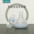 格林博士（Dr.green）新生婴儿奶瓶玻璃宽口径初生小宝宝0-6个月仿母乳防胀气 蓝色 玻璃  150ml (0-3个月)