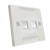 Ancxin 康普双口平口面板86型通用家装网络面板235001-2（不含模块）