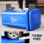 环卫户外分类商用垃圾桶塑料加厚垃圾箱大号小区物业带轮盖240L升 蓝色 100升进口料轮+盖