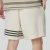 阿迪达斯 （adidas）三叶草男裤 2024夏季新款运动短裤跑步训练舒适透气休闲五分裤子 IX0347 XL