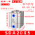薄型气缸SDA20小型25气动32SDAJ40*5x10 15 30-S-B大推力35x气缸定制需报 SDA20X5