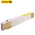 西德宝进口617型木折尺STABILA黄白色10节2m木尺折叠绘图尺测量尺01128
