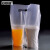 安赛瑞 一次性饮品打包袋 双杯26cm高 500ML（200个装） 塑料奶茶外卖打包袋 咖啡果汁茶饮料手提袋 24994
