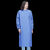 防水手术衣手术室罩袍防护服:耐高温氯漂可水洗反复使用 8025C靠蓝色:耐高温 M