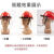 PVC防护面罩防护面具配帽防飞溅电焊面罩防粉尘劳保打磨面屏 单独一个支架（4个豆的）