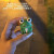 喏雅珘发光玩具青蛙蛙青蛙闪光大眼蛙发声钥匙扣动物LED灯卡通挂件礼物 发光青蛙 1个