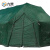 九营 60平米网架帐篷 大型拱形军绿色卫生应急帐篷