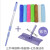 家政保洁专用清洁工具套装58到好慷三节伸缩杆平板拖把 紫色三节杆+地板擦+七色保洁布