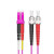 胜为 光纤跳线 LC-ST 多模双芯 紫色 25m FTLO-2250