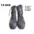 Y.R.SHOE 劳保鞋防砸鞋工作鞋 头层牛皮PU革（复合包头）绝 缘6KV 男女款 YR034LB 黑色 36