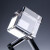 辰楠林K9人造水晶方体方块长方形立方体玻璃水晶底座定制3D内雕刻字定做 3X10X10厘米