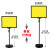 冰禹 超市pop标价牌 展示架 价格促销牌台式支架促销架仓库 A4常规配黑板 BYxx-142