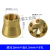 适用于定制空调制冷机黄铜分流器分配器分液头分油器分布铜接头12孔 进16.2mm×出6.5mm(6孔)