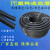 卓臣加厚黑色PE塑料波纹管/穿线管/电线电缆护套/16 20 六分32 软开口 加厚外径13内径10mm/100米