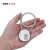 科雷杰（Corej）丝绳密码锁 挂锁圆形密码锁挂锁柜子锁电表锁安全锁具 银色 