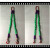 吊装带起重吊带吊钩勾吊具吊绳吊装神器工业行车组合2/4叉腿索具 3吨1.5米2腿