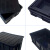 亚岳防静电周转箱电子元件物料盒黑色多规格方型PP塑料箱胶框 480*355*220mm