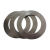 不锈钢304金属石墨缠绕垫片高温高压耐腐蚀法兰垫片金属垫片定做 304 DN600
