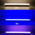 高压220v彩色t5灯管led一体化支架1.2米长条灯红绿冰蓝紫三色变光 T5三色变光 暖白中 1.0米